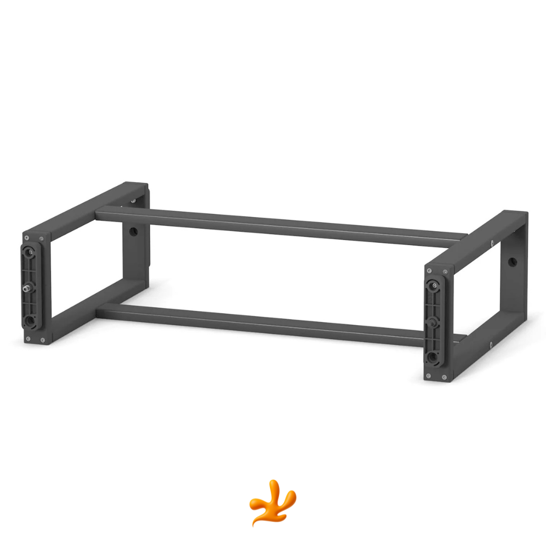 Houpací mechanismus pro kolébání Gekko Kids. Pro postýlky Zukko a Zukko Soft. Dřevěný, podélný, bez šuplíku. Grafitová.